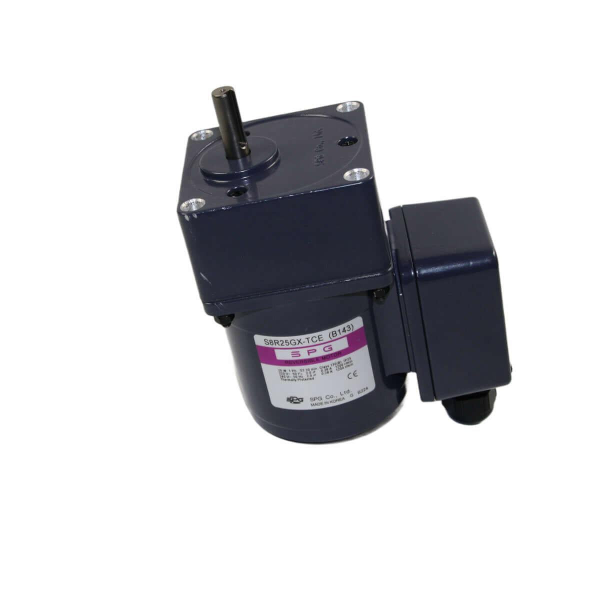 Fördermotor 🔧 mit Getriebe 25W für Pellet- und Kombikessel 🔥, Energieeffizienz und Leistung in einem kompakten Design.