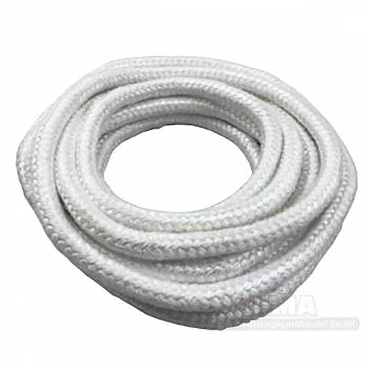 Weiche weiße geflochtene Dichtung aus geflochtenem Seil für Thermoflux Pelling Pelletkessel