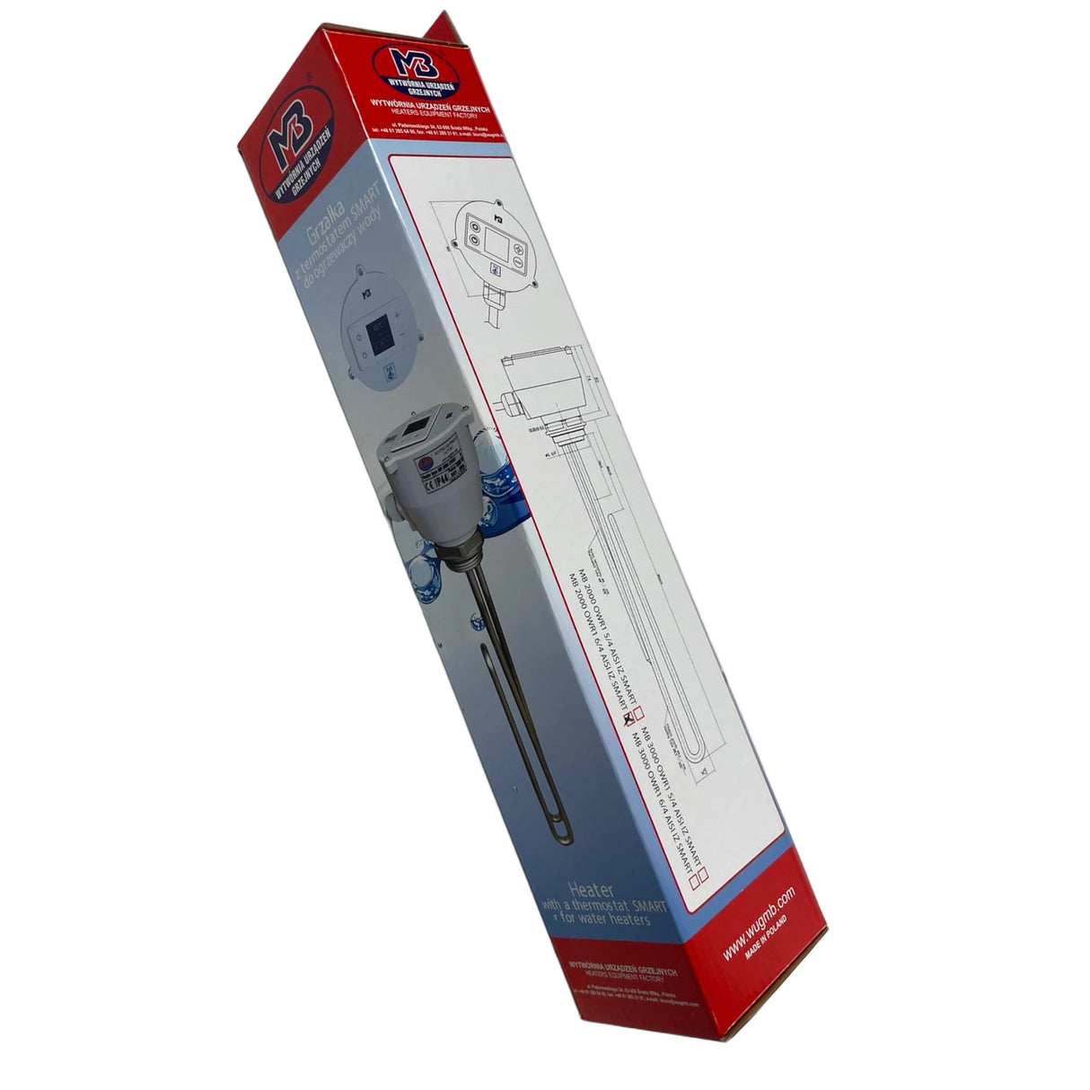 Smarter Heizstab mit WLAN‑App‑Steuerung