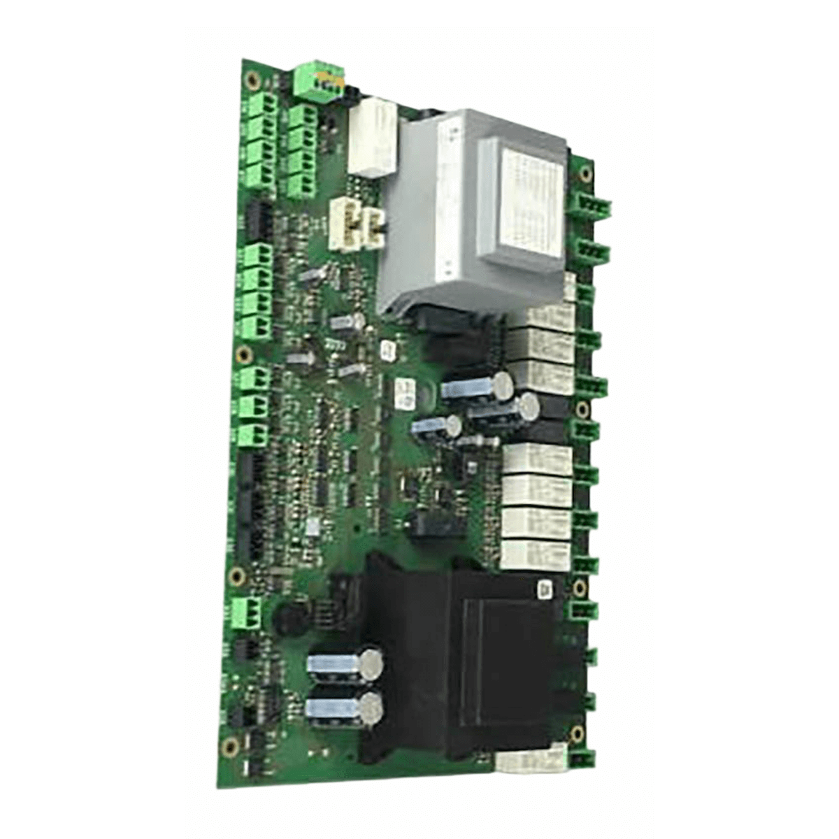 Grüne Steuerplatine Sigmatek für Attack Holz und SLX Lambda Touch mit elektronischen Komponenten