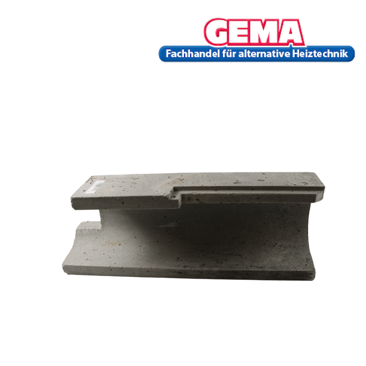 Schamottestein Attack SLX mit optimaler Vergasung für Attack Holzvergaser, grauer Betonbalken