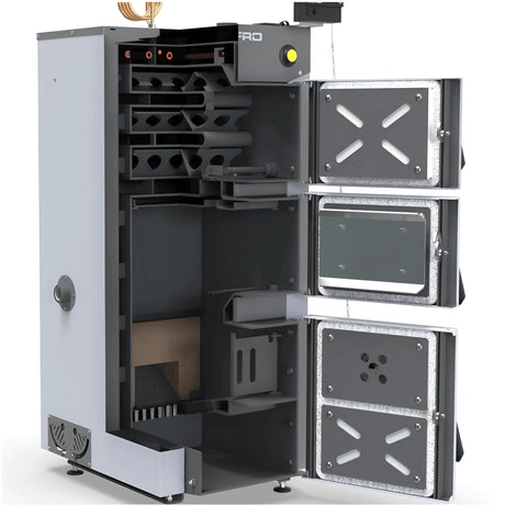 Defro Firewood Plus 15 kW Vergaserkessel - Effiziente Holzheizung 🔥💡.