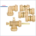 Brass plumbing fittings for Thermoflux 25/135 plus Solarpaket IV 11.95 m³