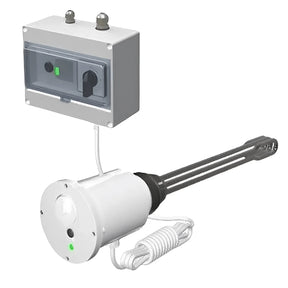 Heizstab 9 kW  mit einstellbare Heizpatrone.