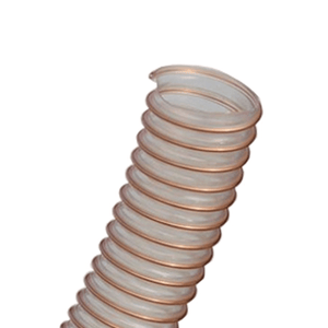 Transparenter, flexibler Original Ersatzschlauch für ATMOS 65 mm Kessel, mit Kupfer-Spirale
