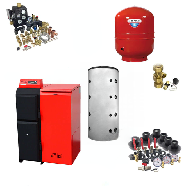 Thermoflux Pelling 25/75 mit Pufferspeicher ohne WT.