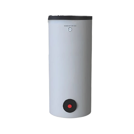 Defro Maxi Brauchwasserspeicher mit hoher Wärmetauscherfläche.