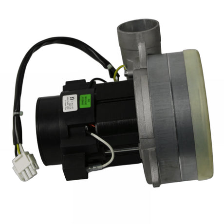 Attack Wood&Pellet Motor für effiziente Pelletansaugung.