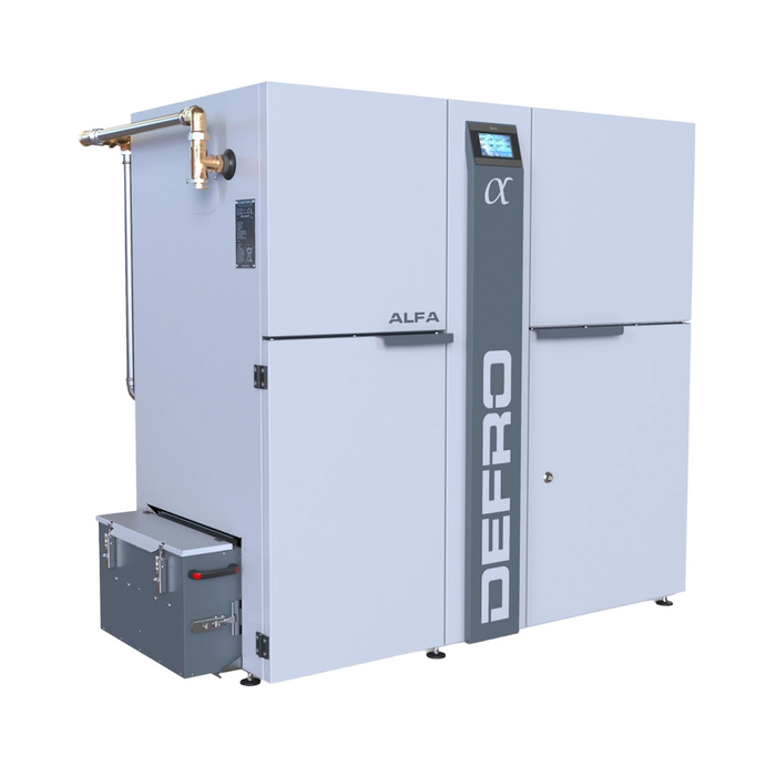 Pelletkessel Defro ALFA II mit zentralem Pelletbrenner 22 | 26 | 30 kW