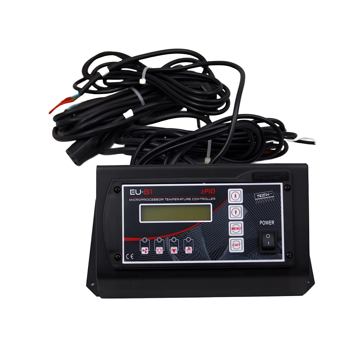 Tech temperature controller EU-81 ZPID control for solid fuel boilers