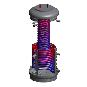 Komplettpaket Attack SLXCP 20 kW Pelletskessel mit Hygienespeicher.