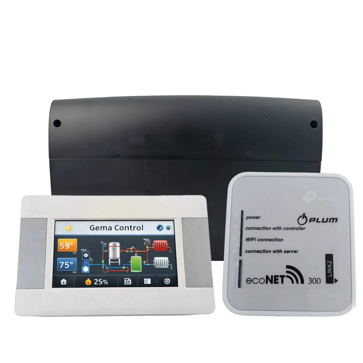 Vremena regulacija GEMA Control 920 z internetnim modulom Universal