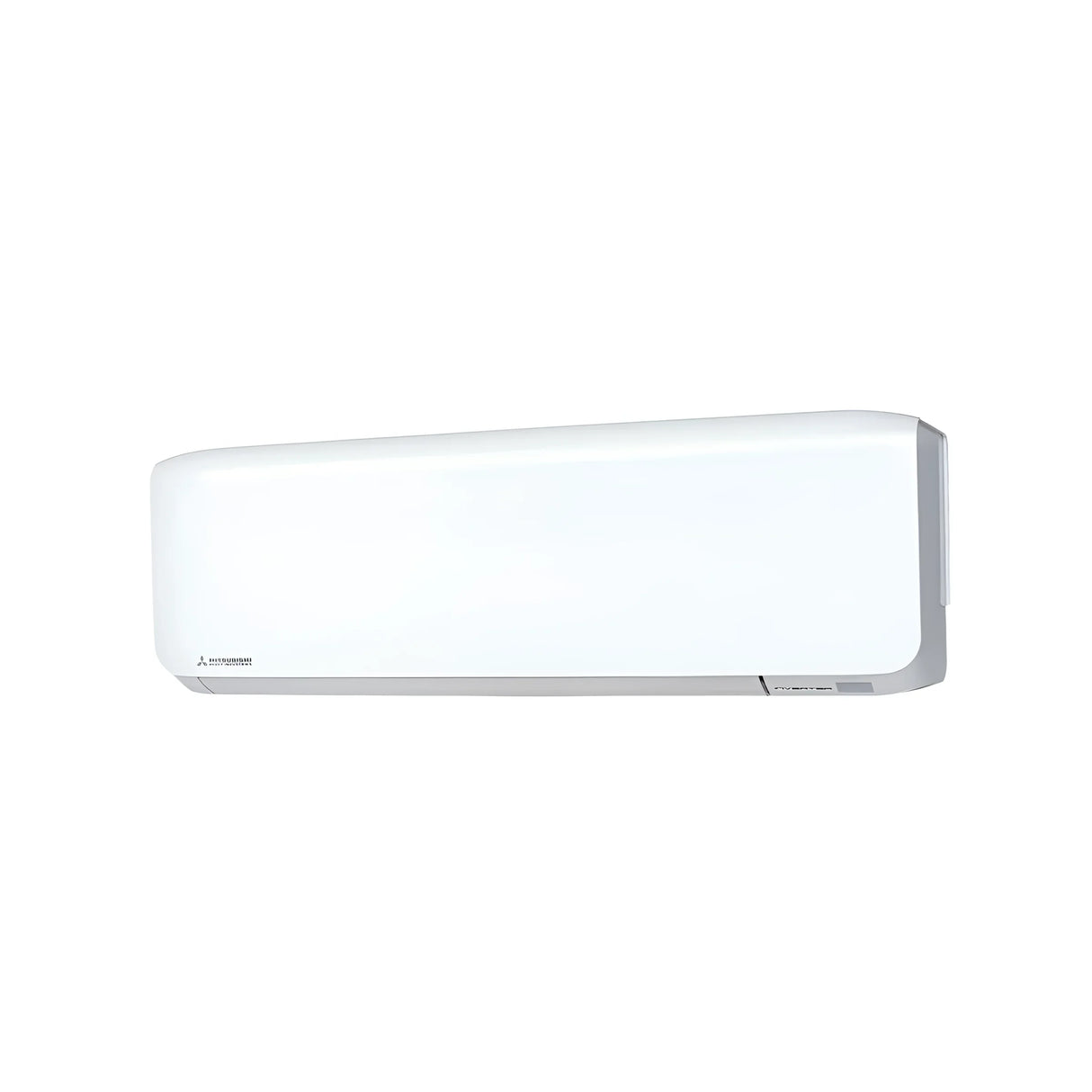 Mitsubishi Monosplit-Klimaanlage mit Fernbedienung.