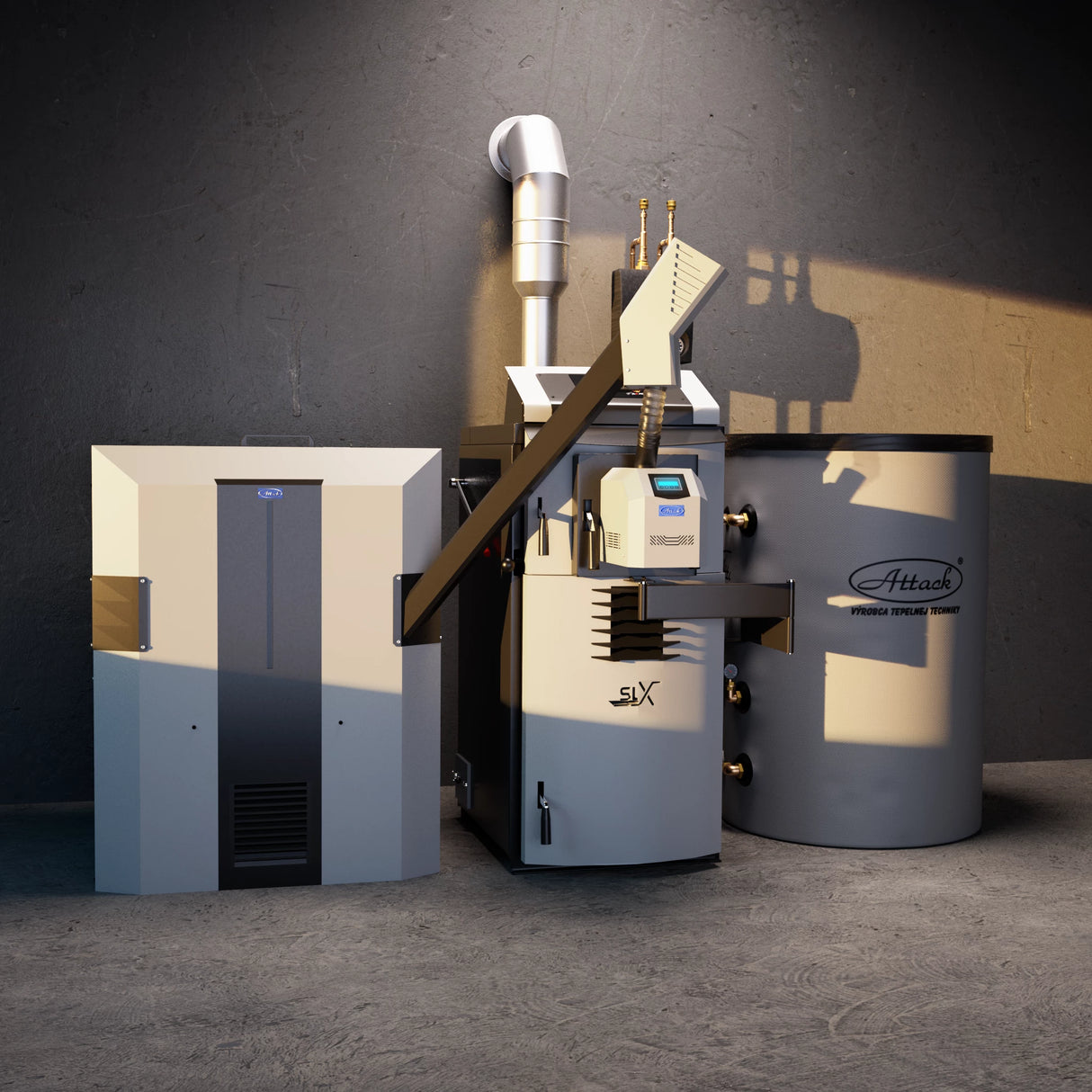 Attack SLX Combi Pellet 30 kW Plus