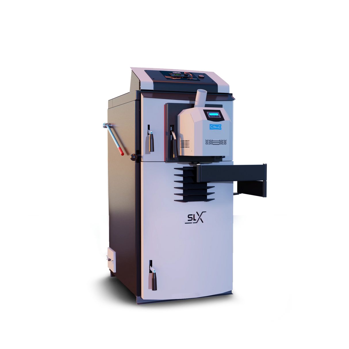 Attack SLX Combi 30 kW - λέβητας ξύλου και πέλλετ - θερμαίνεται αποτελεσματικά