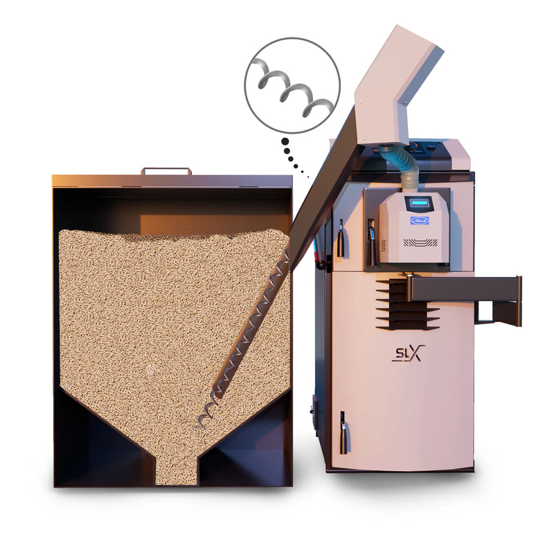 Attack SLX Kombi 30 kW - Holz- und Pelletkessel - Effizient heizen