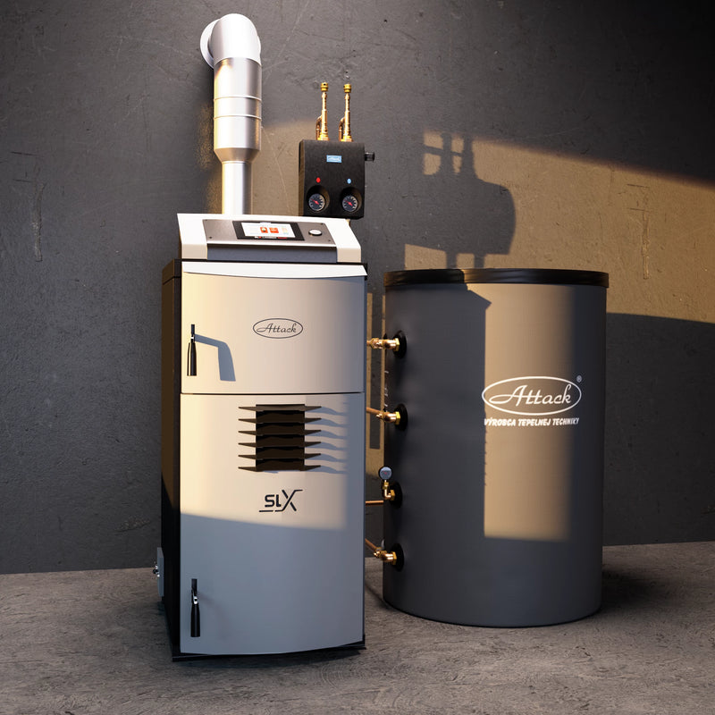 Wood gasifier 40 kW ATTACK SLX 40 Profi