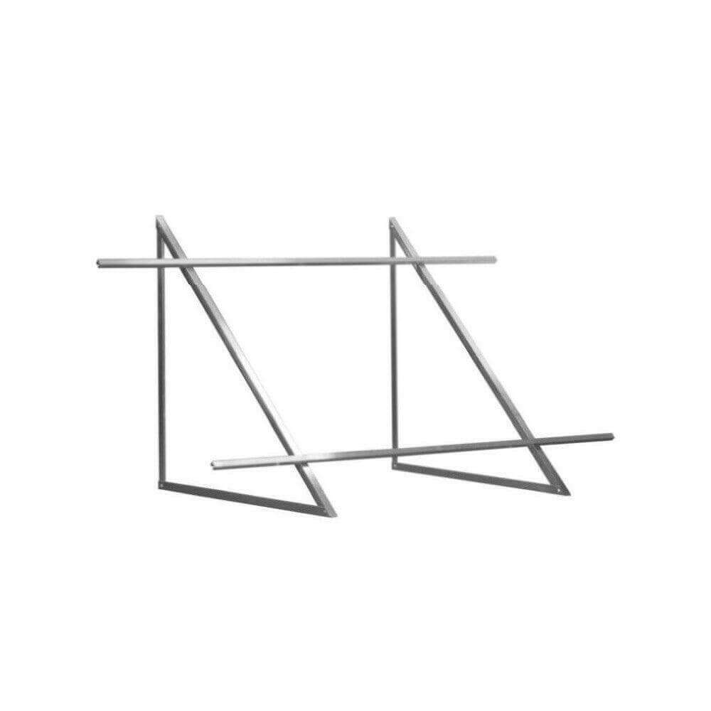 Solarpaket Flachkollektoren AMX2.38 11.95 m² für Flachdach.