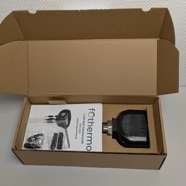 Solar-Heizstab fothermo ROD-1000 – 1.000 W mit Überschussausgang