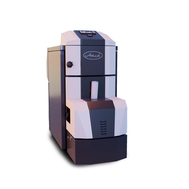 Caldeira a pellets Attack Pellet 30 Automatic Plus – robusta, durável e eficiente