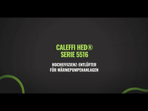 Αναπνευστήρας υψηλής απόδοσης CALEFFI HED®