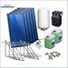 Solarpaket Flachkollektoren AMX 2.0 von Sunex 10,15 m² Flachdach - GEMA Shop