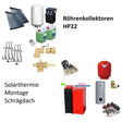 Solarpaket Röhrenkollektor mit Thermoflux Pelling Eco und Hygienespeicher - GEMA Shop