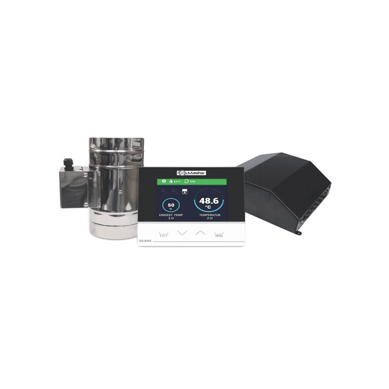 TECH EU - 391 zPID Kaminsteuerung mit Drosselklappe & Touchdisplay - GEMA Shop
