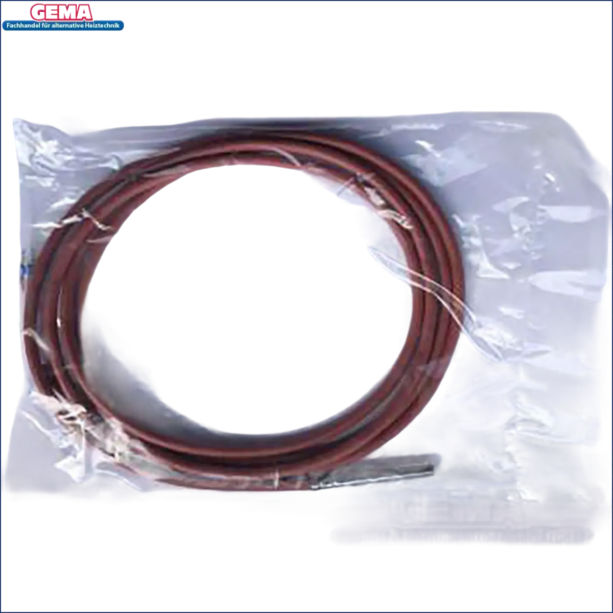 Gekräuselte braune Kabel im Plastikbeutel für Thermo Flux Pelling Temperatur-Sensor