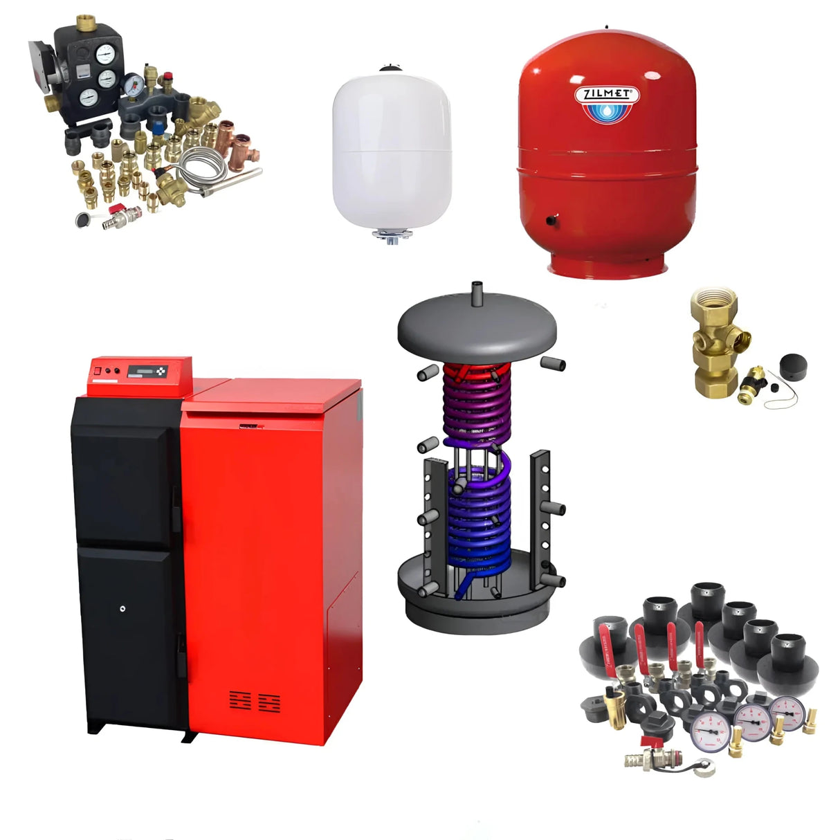 Thermoflux Pelling 35 kW – Effiziente Pelletheizung & Hygienespeicher - GEMA Shop