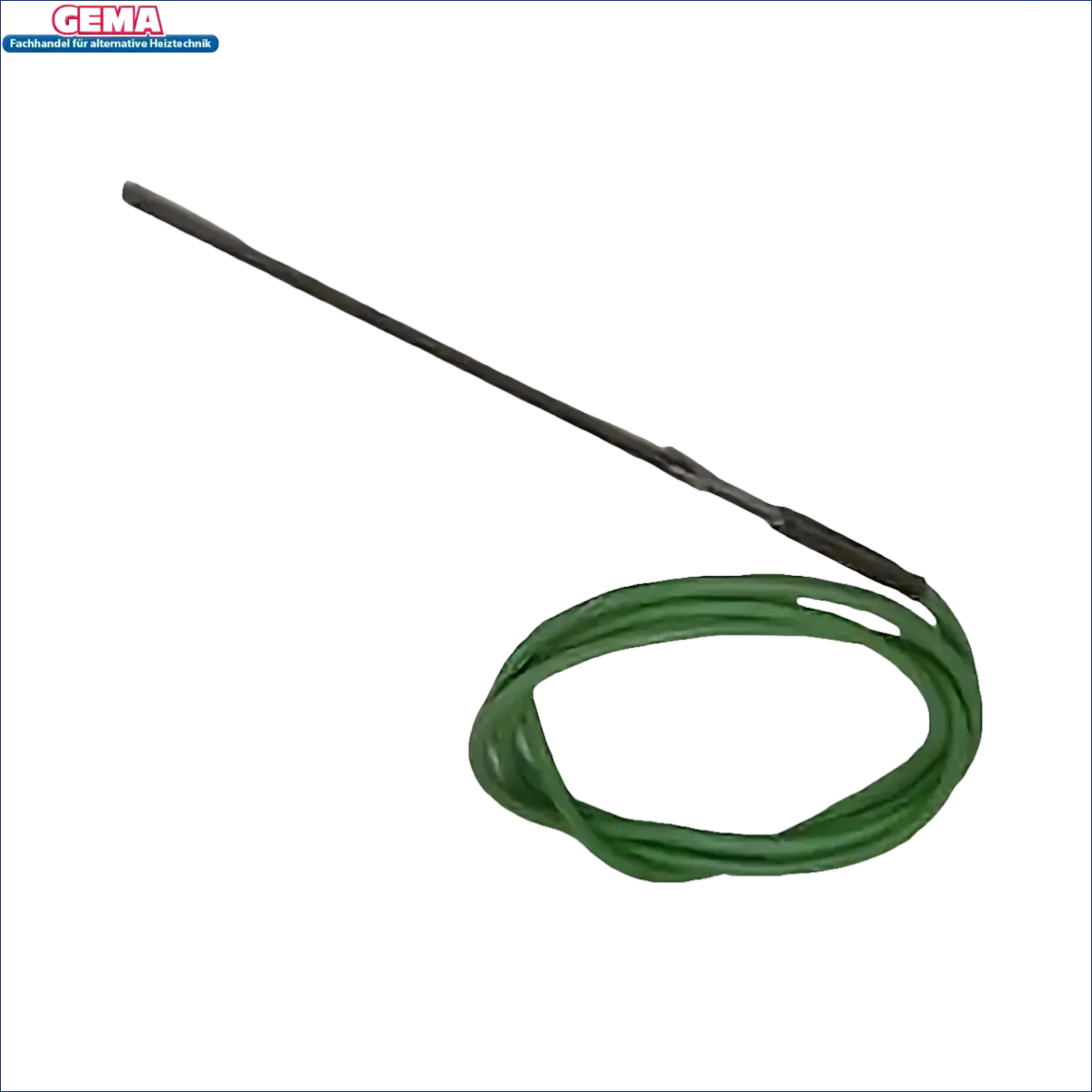 Greenes Kabel mit schwarzem Stab für Thermoflux Pelling Flammensensor, schnelle Reaktion PCV Kabelleitung