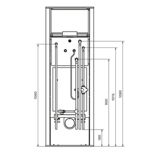 Wasserführender Kaminofen Schmitzker Aqua - GEMA Shop